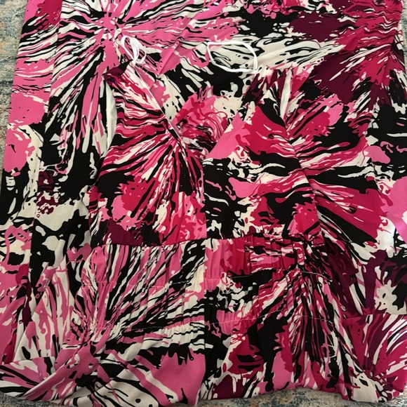 epilogue black white and pink v neck maxi dress - Picture 3 of 3